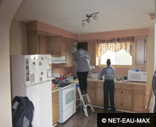 Kitchen cleaning